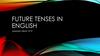 Future tenses in english