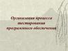 Организация процесса тестирования программного обеспечения