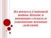 На фронтах I мировой войны. Кризис в воюющих странах и завершение военных действий