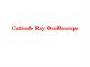 Cathode Ray Oscilloscope