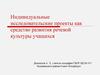 Индивидуальные исследовательские проекты, как средство развития речевой культуры учащихся. Проекты в курсе географии