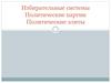 Избирательные системы. Политические партии. Политические элиты