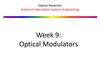 Optical Modulators