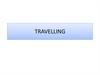 Travelling. Warm-up