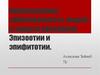 Инфекционная заболеваемость людей и защита населения. Эпизоотии и эпифитотии