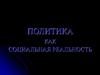 Политика как социальная реальность