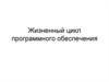 Жизненный цикл программного обеспечения