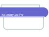 Тренажёр. Конституция РФ