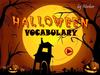 Halloween vocabulary