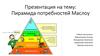 Пирамида потребностей Маслоу