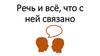 Речь и всё, что с ней связано