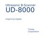 Ultrasonic B-Scanner UD-8000. Inspire by Digital Tomey Corporation
