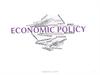 Economic policy