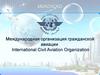 Международная организация гражданской авиации ICAO