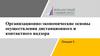 Организационно-экономические основы осуществления дистанционного и контактного надзора.  Лекция 5