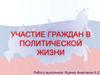 Участие граждан в политической жизни