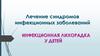 Лечение синдромов инфекционных заболеваний. Инфекционная лихорадка у детей