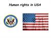 Human rights in USA