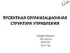 Проектная организационная структура управления