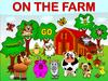 Farm animals. Choose a tree