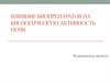 Влияние биопрепаратов на биологическую активность почв