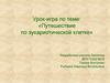 «Путешествие по эукариотической клетке»:  урок-игра