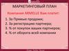 Маркетинговый план компании Armelle