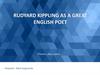 Rudyard kippling as a great english poet