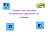Химические элементы человеческого организма и их свойства
