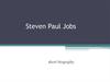 Steven Paul Jobs (short biography)