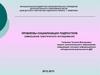 Проблемы социализации подростков (завершение практического исследования)