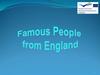 Famous people Great Britain