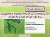 Оценка рыночной стоимости земельных участков