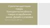 Стратегии адаптации товара. Конкурентоспособность товара на зарубежном рынке. Дизайн и упаковка