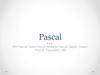 Pascal. Реализации языка Pascal