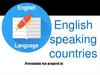 English speaking countries