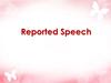Reported Speech