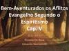 Bem-Aventurados os Aflitos Evangelho Segundo o Espiritismo Cap. V