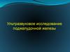 Ультразвуковое исследование поджелудочной железы