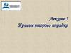 Кривые второго порядка. Лекция №5