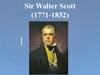 Sir Walter Scott (1771-1832)