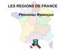 Les régions de France