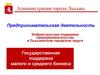 Инфраструктура поддержки предпринимательства в Лысьвенском городском округе