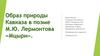 Образ природы Кавказа в поэме М.Ю. Лермонтова «Мцыри»