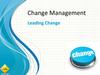 Change management. Leading change. (Week 6)
