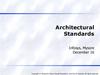 Architectural Standards