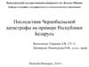 Последствия Чернобыльской катастрофы на примере Республики Беларусь