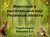 Животный и растительный мир Рязанской области