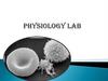 Physiology lab