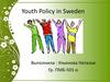 Youth Policy in Sweden